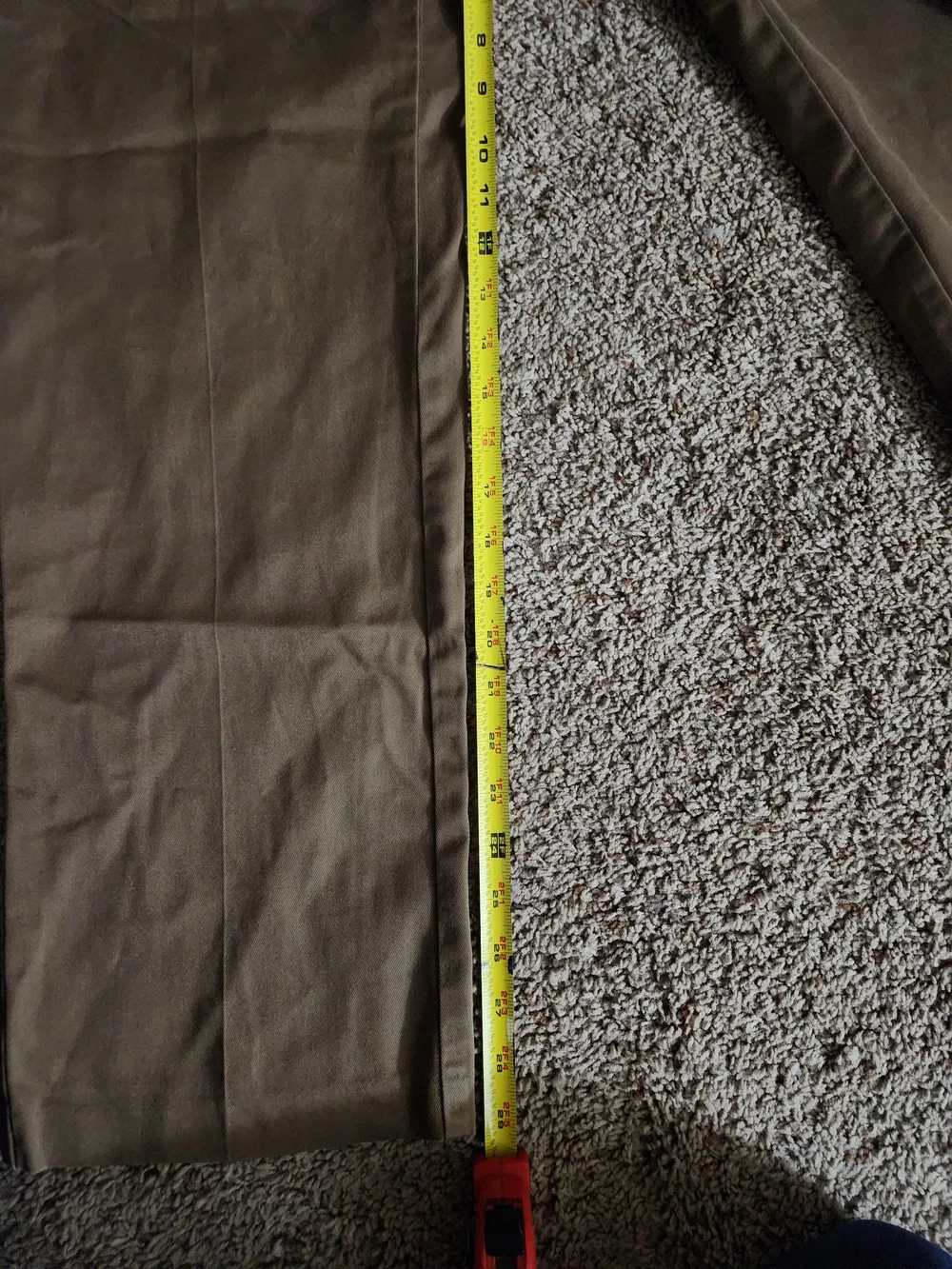 Roundtree & Yorke Olive-Tan Straight Chinos